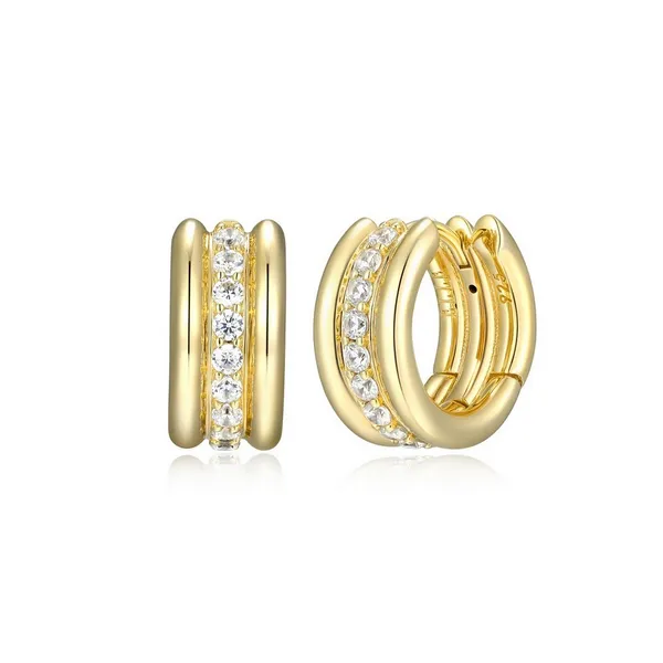 ELLE Sterling Silver Gold Plate 