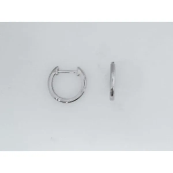 Sterling Silver 15MM Hoop Earrings Barthau Jewellers Stouffville, ON