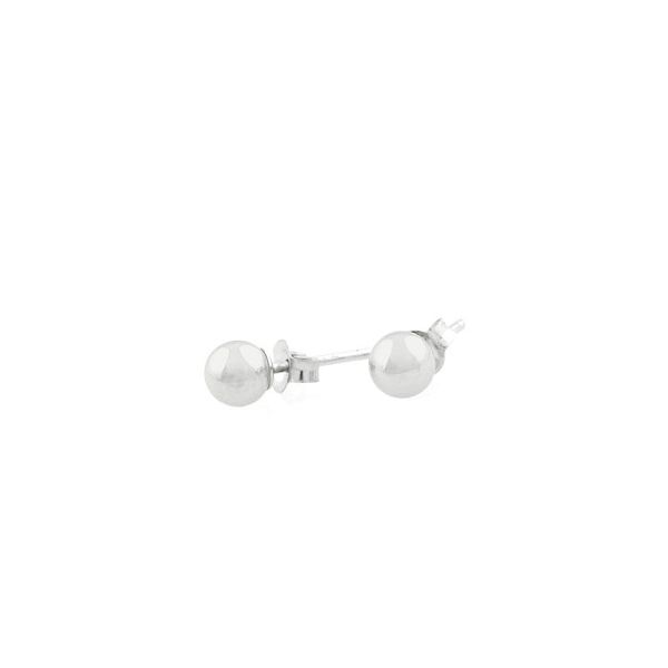 Sterling Silver 6MM Ball Stud Earrings Barthau Jewellers Stouffville, ON