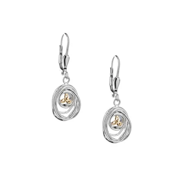 KEITH JACK 10k Sterling Silver Celtic Cradle Of Life Earrings Barthau Jewellers Stouffville, ON