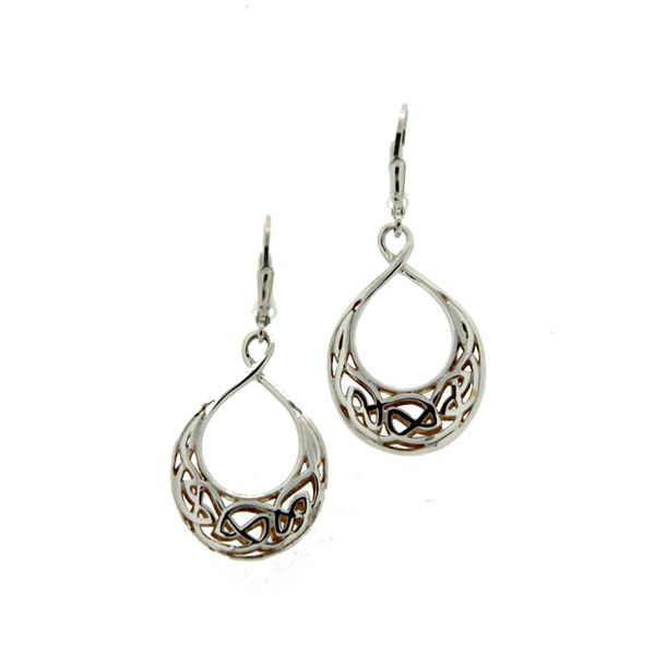 KEITH JACK 22k Gilded Sterling Silver Window To The Soul Teardrop Earrings Barthau Jewellers Stouffville, ON