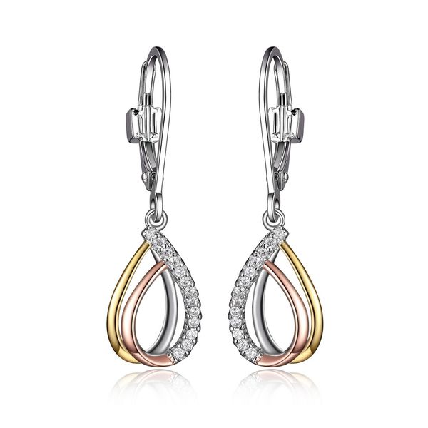 ELLE Sterling Silver Tri Colour 