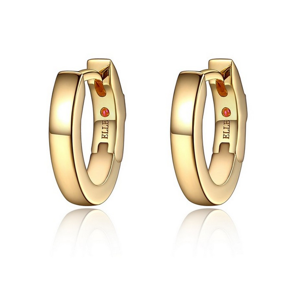 ELLE Sterling Silver Gold Plate 