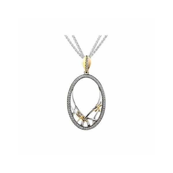 Sterling Silver/10K Rose Gold KEITH JACK Necklace Barthau Jewellers Stouffville, ON