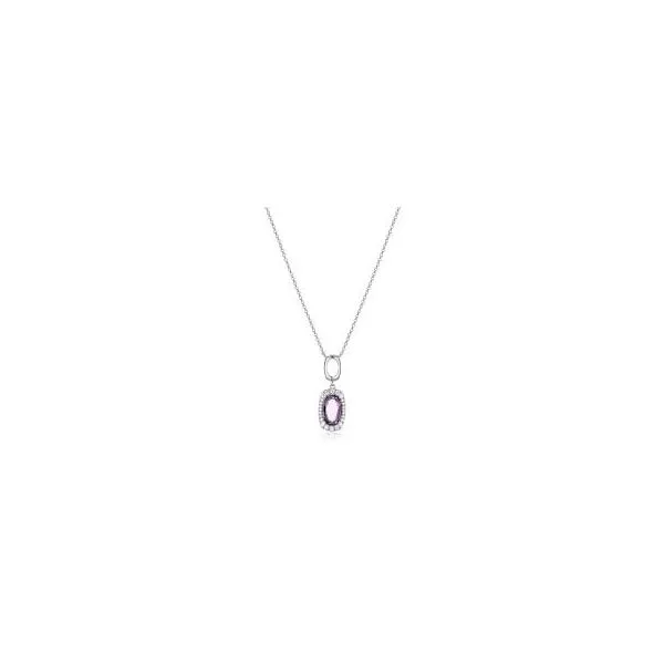 Sterling Silver Cubic Zirconia ELLE Necklace Barthau Jewellers Stouffville, ON