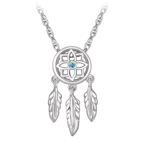 Sterling Silver Dream Catcher Necklace Barthau Jewellers Stouffville, ON