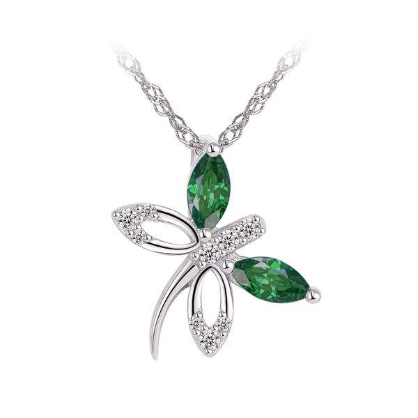 Sterling Silver MAY Dragonfly Necklace Barthau Jewellers Stouffville, ON