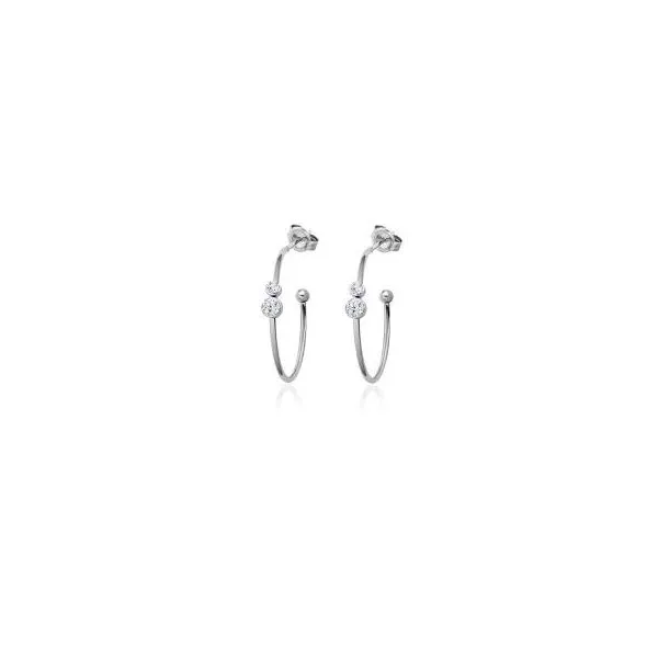 Stainless Steel Hoop Earrings Barthau Jewellers Stouffville, ON