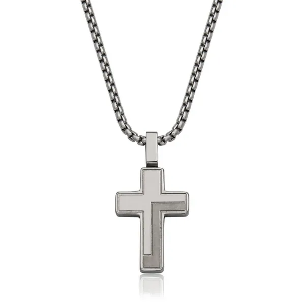 Stainless Steel Cross Necklace 22