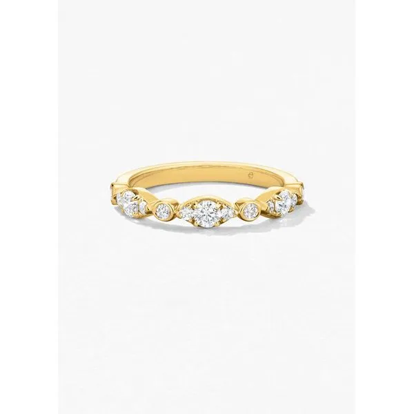 18KY Bezel Regal Diamond Band by Hearts on Fire Jim Bartlett Fine Jewelry Longview, TX