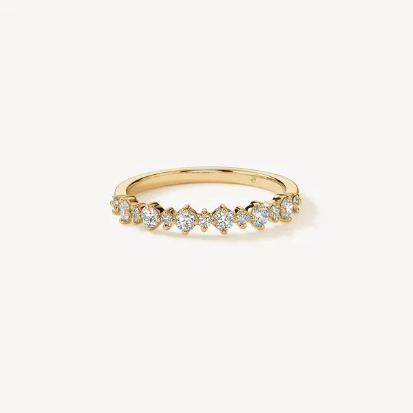 18KY Gracious Classic Diamond Band by Hearts on Fire Jim Bartlett Fine Jewelry Longview, TX