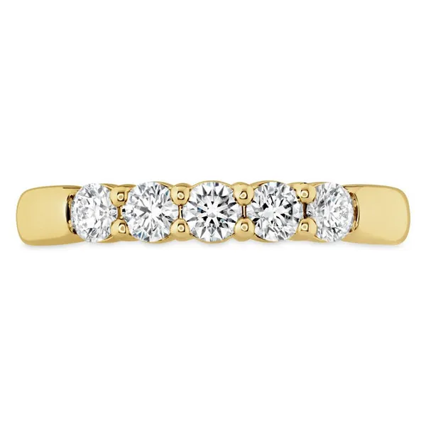 18KY Signature 5-Stone Diamond Band by Hearts on Fire Jim Bartlett Fine Jewelry Longview, TX