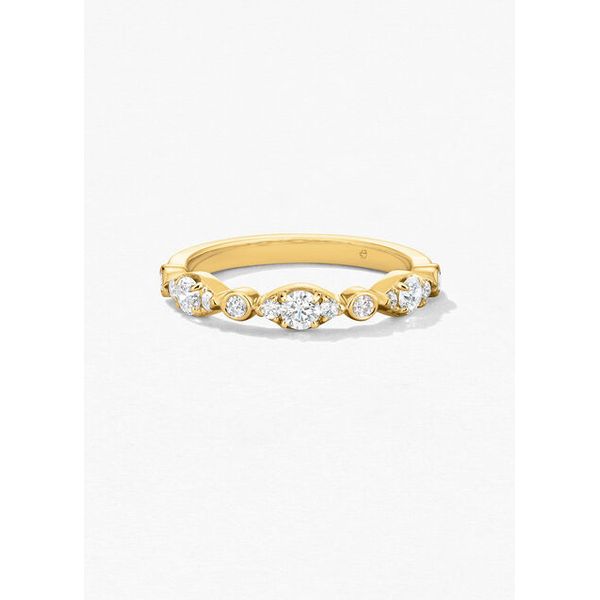 18KY Bezel Regal Diamond Band by Hearts on Fire Jim Bartlett Fine Jewelry Longview, TX