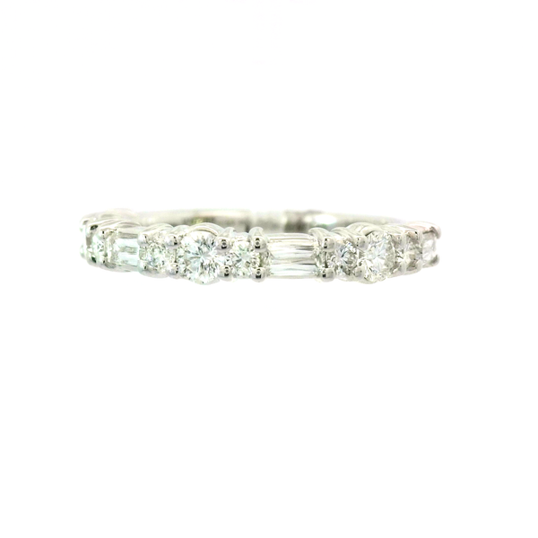 14KW Diamond Band by Christopher Designs Image 2 Jim Bartlett Fine Jewelry Longview, TX