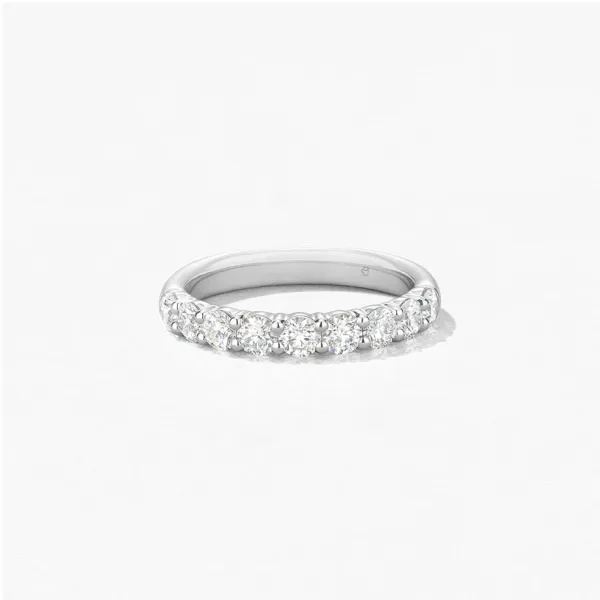 18KW 9-Stone Diamond Band by Hearts On Fire Jim Bartlett Fine Jewelry Longview, TX