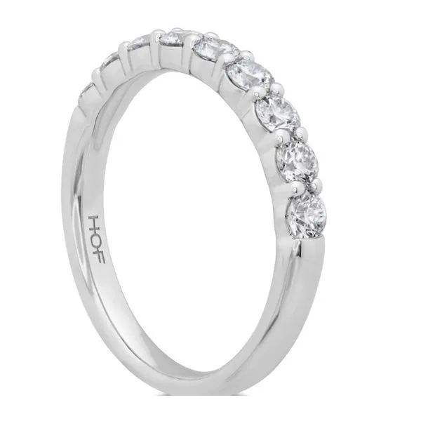 18KW Signature 9-Stone Diamond Band by Hearts on Fire Jim Bartlett Fine Jewelry Longview, TX