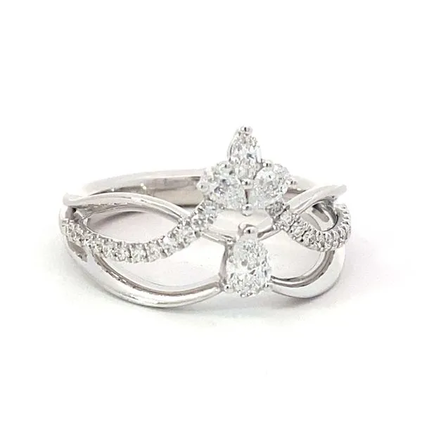 18KW Fashion Diamond Ring by Simon G. Jim Bartlett Fine Jewelry Longview, TX