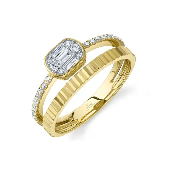 14K Diamond Baguette Ring by Shy Creation Jim Bartlett Fine Jewelry Longview, TX