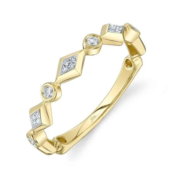14KY Diamond Stackable Band by Shy Creation Jim Bartlett Fine Jewelry Longview, TX