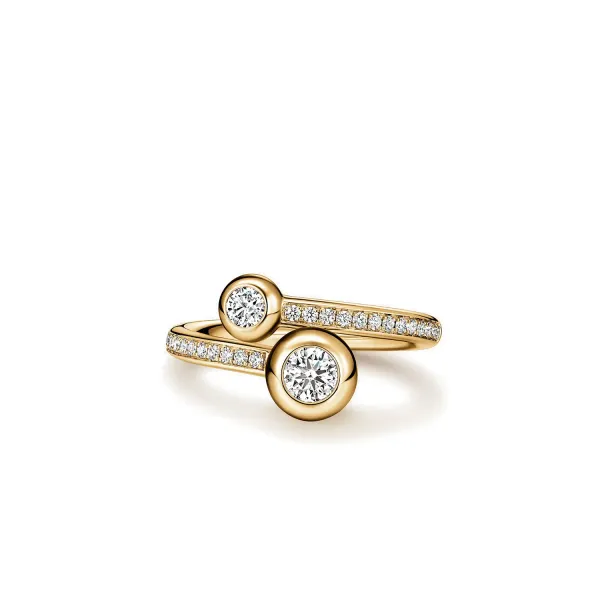18KY Dream Bypass Diamond Pave Ring by Hearts On Fire Jim Bartlett Fine Jewelry Longview, TX