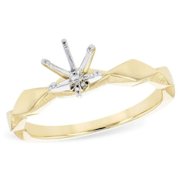 14KY Engagement Ring Mounting by Allison Kaufman Jim Bartlett Fine Jewelry Longview, TX