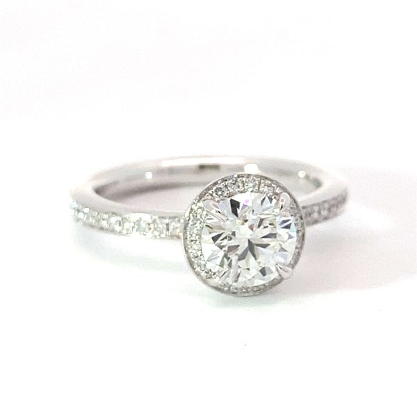 PT Timeless Hidden Halo Semi-Mount by Hearts On Fire Jim Bartlett Fine Jewelry Longview, TX