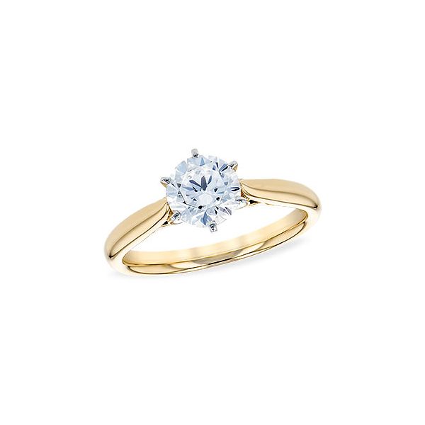 14KY Diamond Semi-Mount by Allison Kaufman Jim Bartlett Fine Jewelry Longview, TX