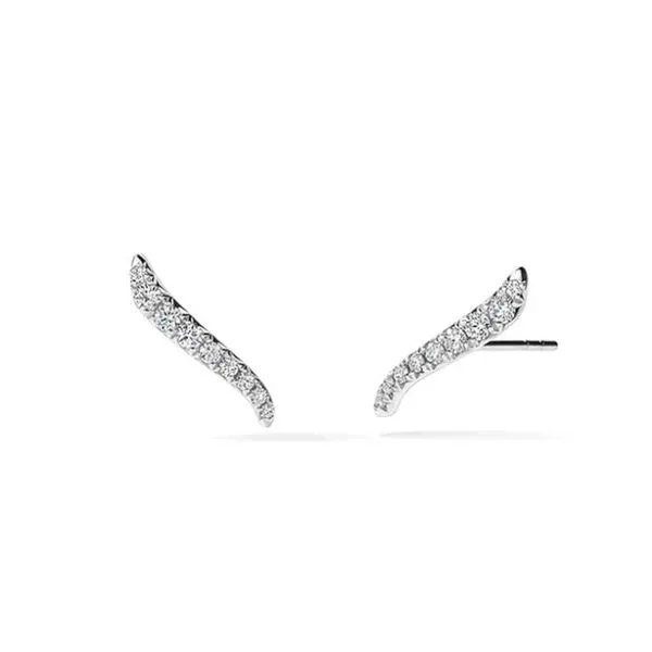 18KW Vela French Cut Pave Diamond Climber by Hearts on Fire Jim Bartlett Fine Jewelry Longview, TX