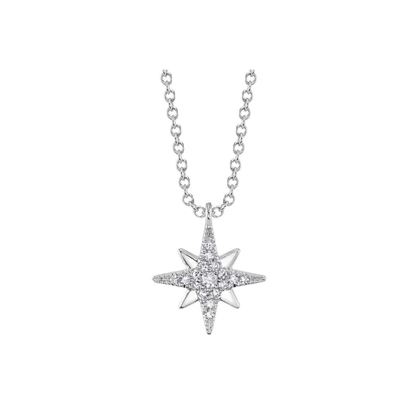 14KW North Star Necklace by Shy Creation Jim Bartlett Fine Jewelry Longview, TX
