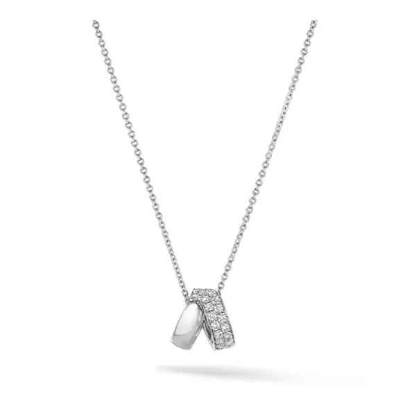 18KW Inside/Out Diamond Pendant Necklace by Hearts on Fire Jim Bartlett Fine Jewelry Longview, TX