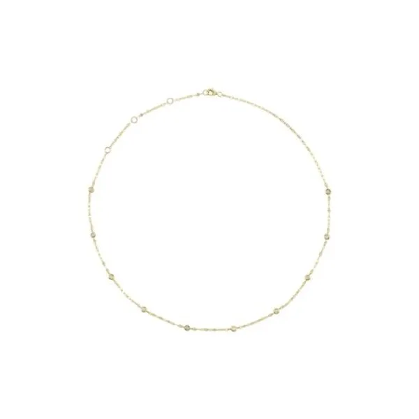 14KY Diamonds by the Yeard Necklace by Shy Creation Jim Bartlett Fine Jewelry Longview, TX