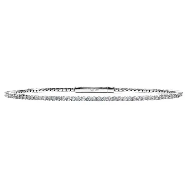 14KW Diamond Flex Bangle by Christopher Designs Jim Bartlett Fine Jewelry Longview, TX