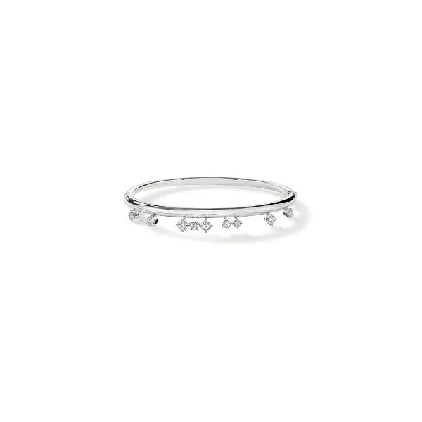 18KW Barre Diamond Bangle by Hearts on Fire Jim Bartlett Fine Jewelry Longview, TX