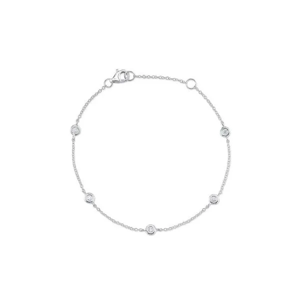 14KW Diamond by the Yard Bracelet by Shy Creation Jim Bartlett Fine Jewelry Longview, TX