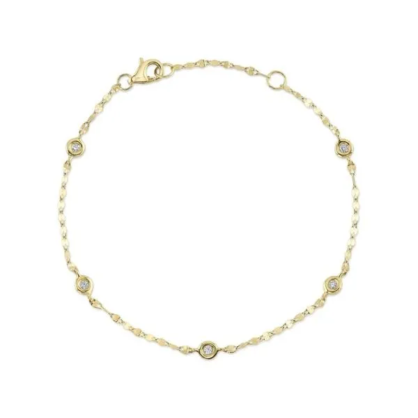 14KY Diamonds by the Yard Bracelet by Shy Creation Jim Bartlett Fine Jewelry Longview, TX