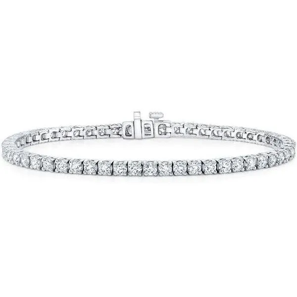 14KW Tennis Diamond Bracelet Jim Bartlett Fine Jewelry Longview, TX