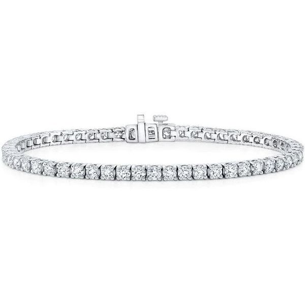 14KW 3-Carat Diamond Tennis Bracelet Jim Bartlett Fine Jewelry Longview, TX