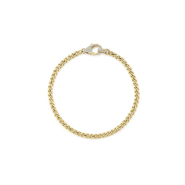 14KY Diamond Link Bracelet by Shy Creation Jim Bartlett Fine Jewelry Longview, TX