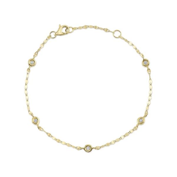 14KY Diamonds by the Yard Bracelet by Shy Creation Jim Bartlett Fine Jewelry Longview, TX