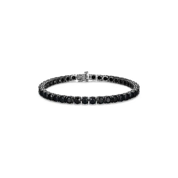 SS Black Sapphire Bracelet by Ethos Jewelry Jim Bartlett Fine Jewelry Longview, TX