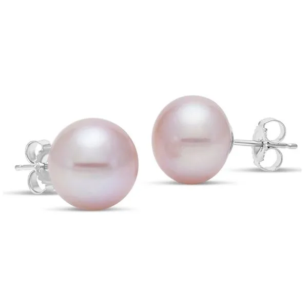 14KW Pink Freshwater Button Earrings by Mastoloni Jim Bartlett Fine Jewelry Longview, TX
