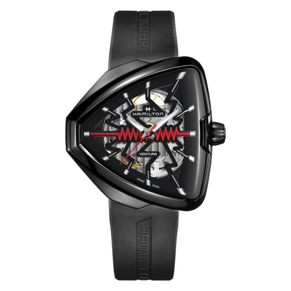 Ventura Elvis80 Skeleton Auto by Hamilton Watch Jim Bartlett Fine Jewelry Longview, TX