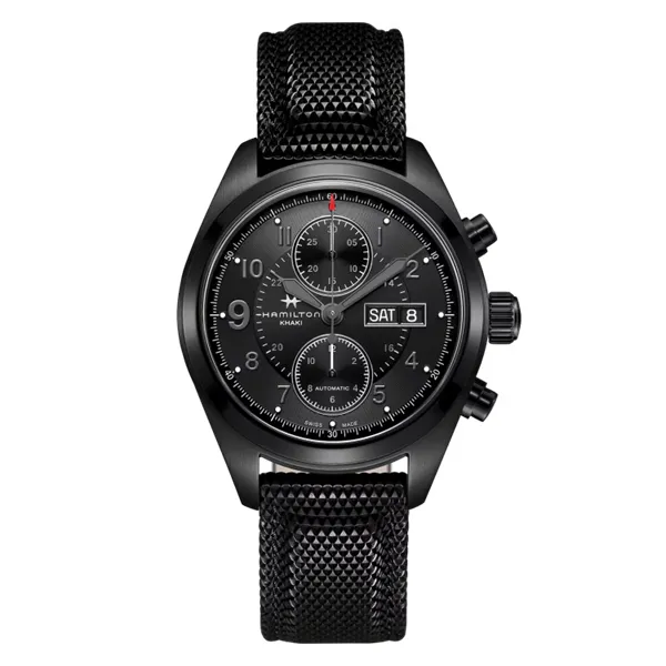 Khaki Field Auto Chrono by Hamilton Watch Jim Bartlett Fine Jewelry Longview, TX