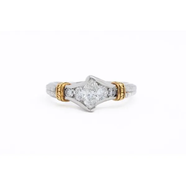 Marquise Diamond Engagement Ring Bashinski Fine Gems & Jewelry, Inc Macon, GA