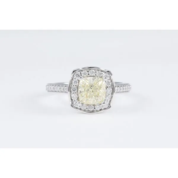 Cushion Cut Diamond Engagement Ring Bashinski Fine Gems & Jewelry, Inc Macon, GA
