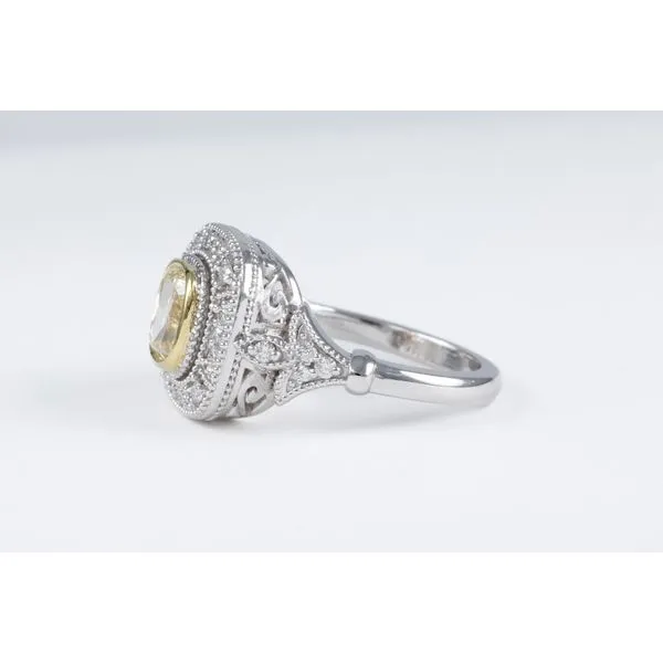 Cushion Cut Diamond Engagement Ring Image 2 Bashinski Fine Gems & Jewelry, Inc Macon, GA