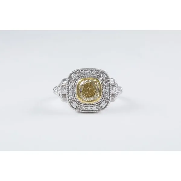 Cushion Cut Diamond Engagement Ring Bashinski Fine Gems & Jewelry, Inc Macon, GA