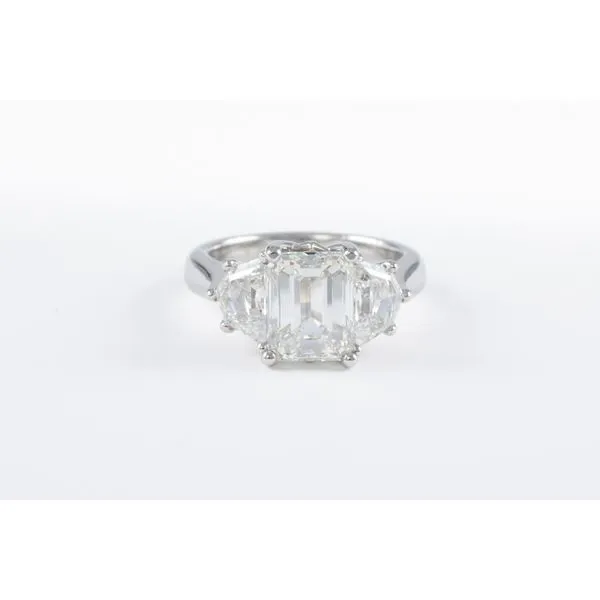 Emerald Cut Diamond Engagement Ring Bashinski Fine Gems & Jewelry, Inc Macon, GA