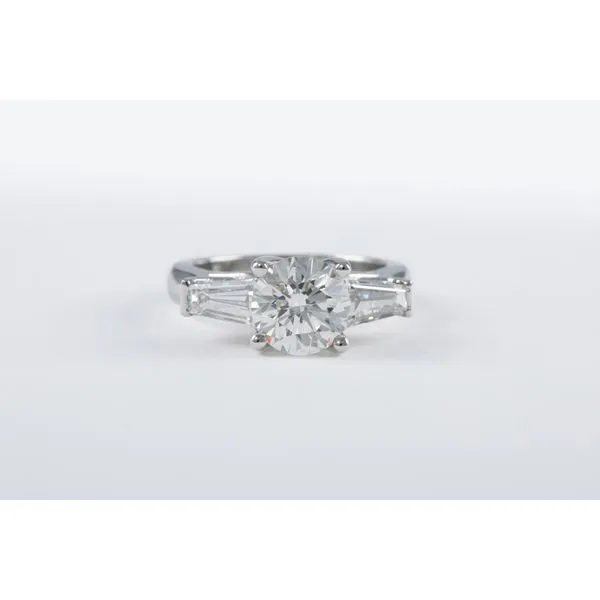 Round Brilliant Cut Diamond Engagement Ring Bashinski Fine Gems & Jewelry, Inc Macon, GA