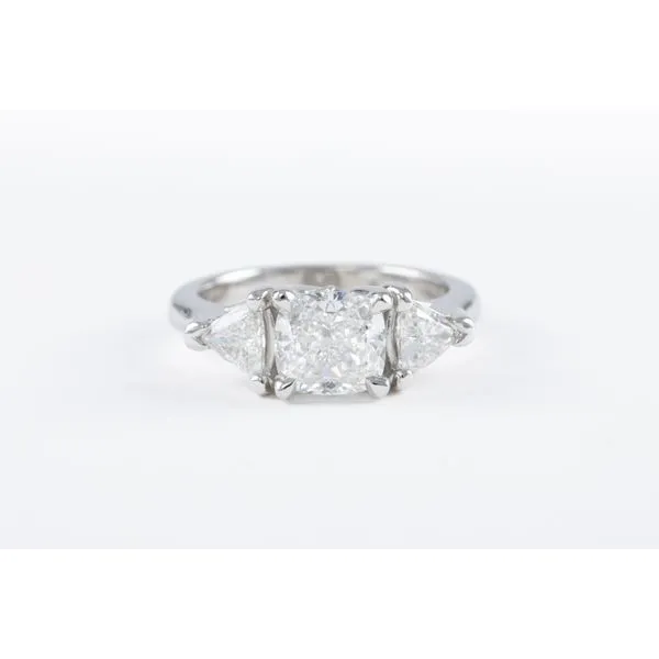 Cushion Cut Diamond Engagement Ring Bashinski Fine Gems & Jewelry, Inc Macon, GA